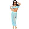 Buy cheap Arabian Princess Genie Halloween Adult Costumes Greek Goddess Dress Blue Color from wholesalers