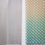 2.0mm Seamlessly Woven Metal Mesh Curtain Texture For Elegant Decoration
