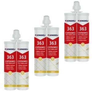 China Double Components Epoxy Based Grout Sealer Crystal Clear Color Weatherproof wholesale