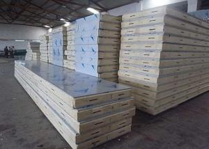China PU PVC polyurethane sandwich panel shockproof metal building wall panel wholesale