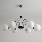 Modern chrome chandelier Living Room Lighting Nordic glass chandelier(WH-MI-222)