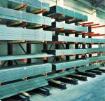Single Double Sided Cantilever Racking System For Steel / Wood Planks