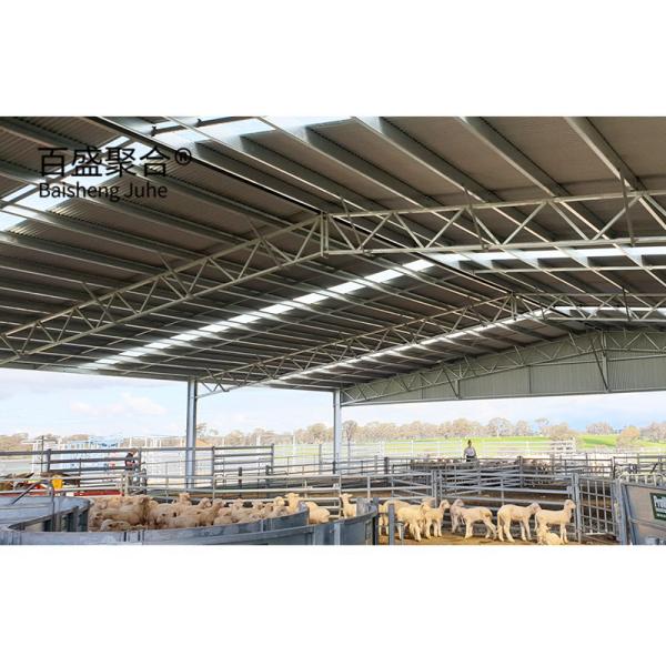 PKPM Drawing Design Fast Construction Light Steel Structure Cattle Cow Goat