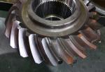 DIN 6 Accuracy Spiral Bevel Gears Grade 2.5 Axial Pitch ISO 6-7 Grade