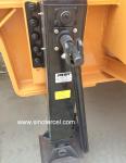 Cargo Semi Low Bed Heavy Duty Semi Lowbed Trailer JOST 3.5 Kingpin