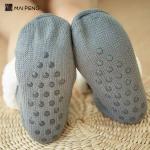 Breathable Winter Anti Slip Floor Socks Cozy Thick Fuzzy Socks With Grips