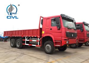 China Sinotruk Heavy Cargo Truck 4X2 Driving Type Diesel Engine 266hp 290hp white blue green color wholesale