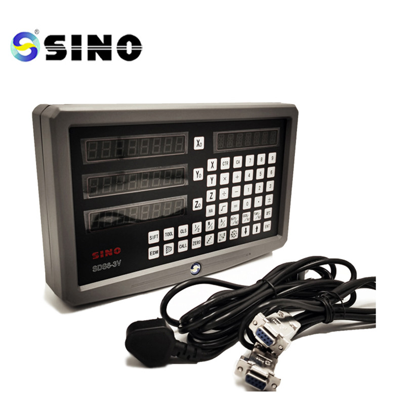 Square Wave 3 Axis Digital Readout System DRO Measuring Machine SDS6-3VF Linear Encoder
