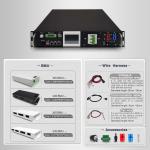 Lifepo4 BMS120V-500V 2U high voltage BMS(HV BMS) Battery Management System For