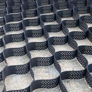 China 50mm-200mm HDPE Geocell Gravel Grid for Stable Road Construction No After-sale Service wholesale