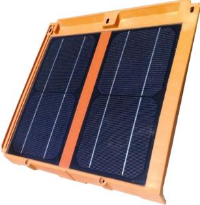 China 16w Solar Roof Tile Transparent Solar Panel Roof Shingles Bificial Solar Cell Module wholesale