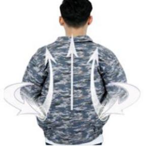 China Regular Fan Cooled Jacket Electric Cooling Jacket Long Sleeve wholesale