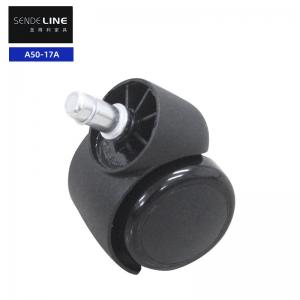 China 0.5kg Load Office Chair Wheel Replacement Nylon 50mm 5 Wheels Office Chair Pulley on sale
