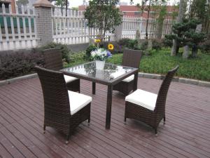 China Excellent Rattan Garden Dining Sets For Dining Room / Conservatory wholesale