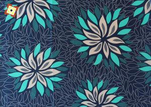 China Pigment Disperse Dyed Polyester Mattress Fabric Custom Printed Brushed wholesale