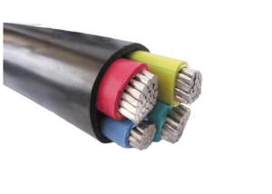 China Three And Half Core PVC Insulated Cables Unarmour Cable1000V Aluminum Conductor wholesale