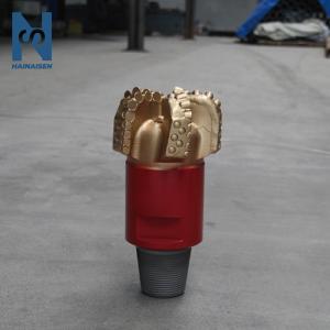 China Carbon Steel PDC Well Drilling Bit 5 Blades Forging Oil Well Drill Head wholesale