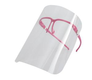 China PET Plastic Eye Protection Fashionable Transparent Face Shield wholesale