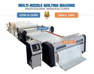 China 3D Mattress Quilting Machine , Single Head Needle Chain Stitch Sewing Machine Computerized wholesale