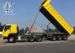 NEW 12 TIRES Heavy Duty Side 3 Axles 60 - 80 Tons Semi Trailer Dump Truck