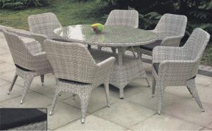China Outdoor furniture rattan dinning set --16018 wholesale