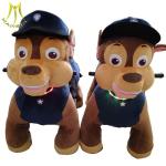 Hansel popular walking animal rides for shopping mall non coin motorized plush