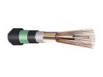 GYTA53 Loose Tube Direct Burial Outdoor Fiber Optic Cable 2 - 144 Strand Armored