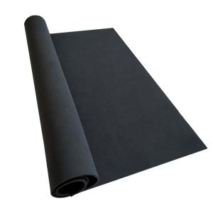 China SGS Laminated Black Foam Rubber Padding Silicone Sponge Sheet 1mm-20mm Thickness wholesale