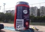 5 Mts High Big Advertising Inflatable Beer Bottle With Full Printing For Dream