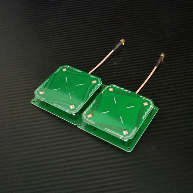 4dBic Small Size 60*60*15.6mm Handheld RFID Reader Antenna 25g UHF RFID Antenna for Terminal Application