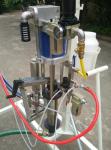 resin spray gun with fiber chopper
