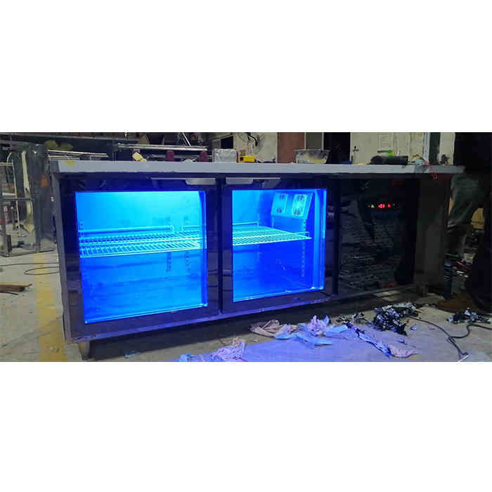 450L 60Hz Commercial Stainless Steel Refrigerator Freezer