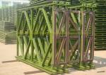 Q345 Chord Reinforcement Structural Steel Bridge For Bailey Bridge