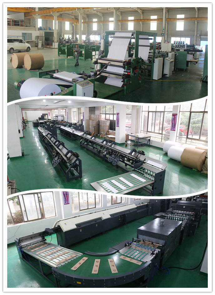Fully Automatic School Notebook Exercise Book Making Machine Full Line Machine for Market