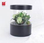 128-210Gsm C2S Paperboard Flower Bouquet Gift Box With PVC Window