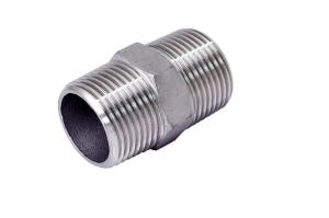 China 316 Stainless Steel Hex Nipples , 1/2&quot; X 1/2&quot; NPT Male Nipple wholesale