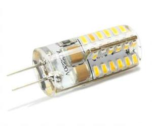 China 2.5W silicone AC220V G4 LED Light 48pcs Epistar LED with SMD3014 wholesale