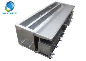 China 2400mm Customized Blind Ultrasonic Cleaner With Rinsing Tank Drying Tray wholesale