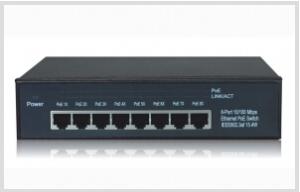 China 8-Port 10 / 100 / 1000M Switch with 8-Port POE wholesale