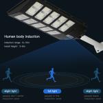 600W 800W 1000W LED Solar Powered Lights Solar Panel Street Lamp
