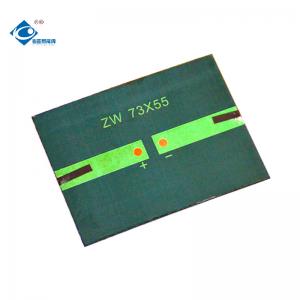 China ZW-7355 Mini Poly Silicon Solar Panel 0.55W Renew Solar Battery Charger 6V Epoxy Resin Solar Panel wholesale
