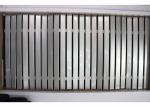 Silver decoration Aluminum Sun Shade System European standard , Strip Sunshade