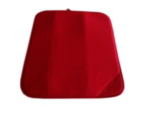 China Multiple Use Reversible Fast Drying Dish Drying Mat Red wholesale