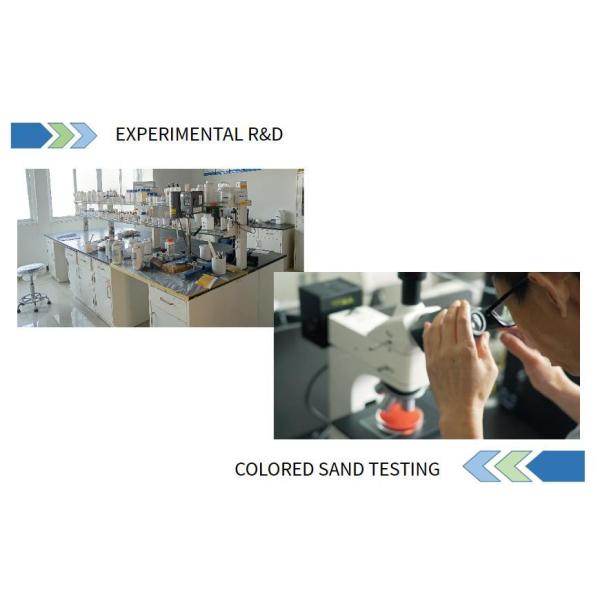China Factory Source High-Temperature Sintered Real Stone Paint Color Sand