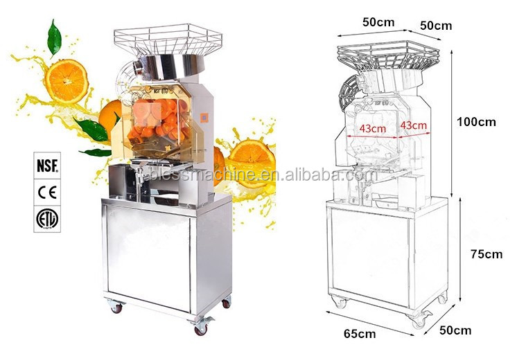 Village Active Demand for 23 Years Fresh Squeezed Orange Juice Machine