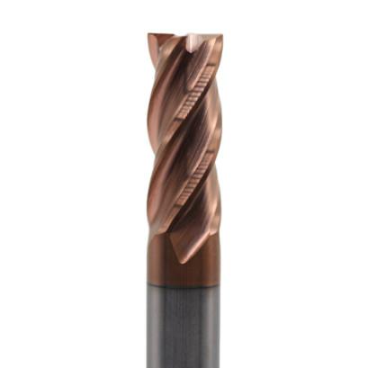 16*45*16*100 TiAISiN Coated 4 Flute Carbide Square End Mill for Carbon Steel