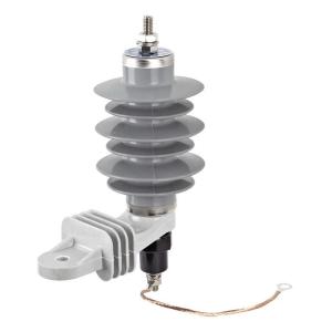 China 2.55kv 3kv 3.6kv 6kv 7.2kv Metal Oxide Polymer Lightning Arrester wholesale