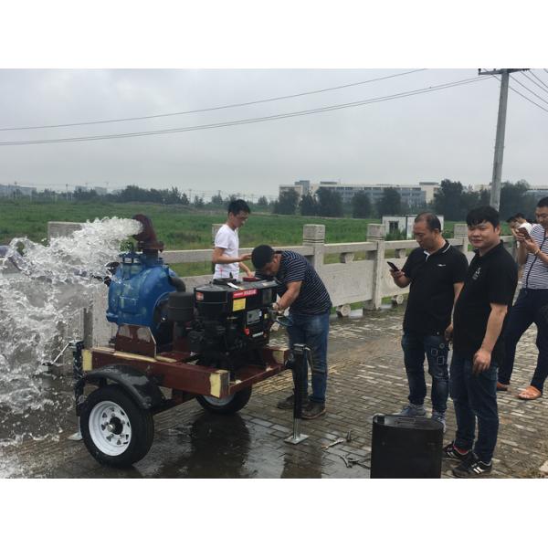 Multi-Functional Integrated Drainage Pump Diesel Engine Farm Irrigation Water Pump With Lighting System