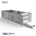 Frozen IQF Spiral Freezer Customized Steel Belt Stainless Power Freezer