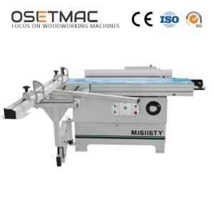China High Precision Woodwork Sliding Table Saw Furniture Making Machine MJ6116TY wholesale
